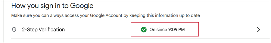 Verification Done